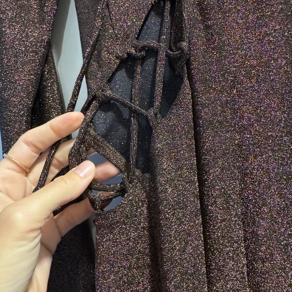 Reformation Brown Long Sleeve Dress - Picture 7 of 10